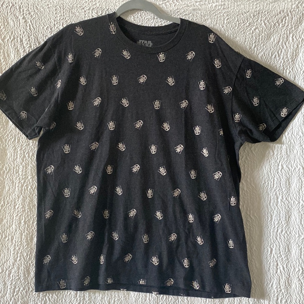 Star Wars Darth Vader Character Heads Short Sleeve T-Shirt